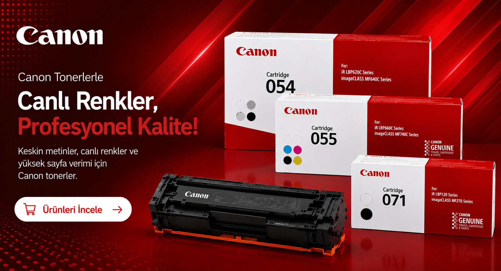 canon toner, canon mürekkep, canon yazıcı, canon kartuş