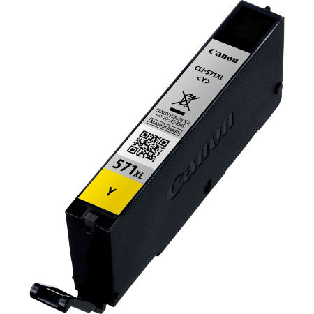 Canon CLI-571XL 0334C001 Sarı Yüksek Kapasiteli Orijinal Kartuş - Görsel 2