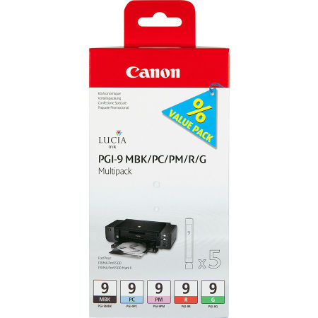 Canon PGI-9 1033B011 Orijinal Kartuş Seti - Görsel 2